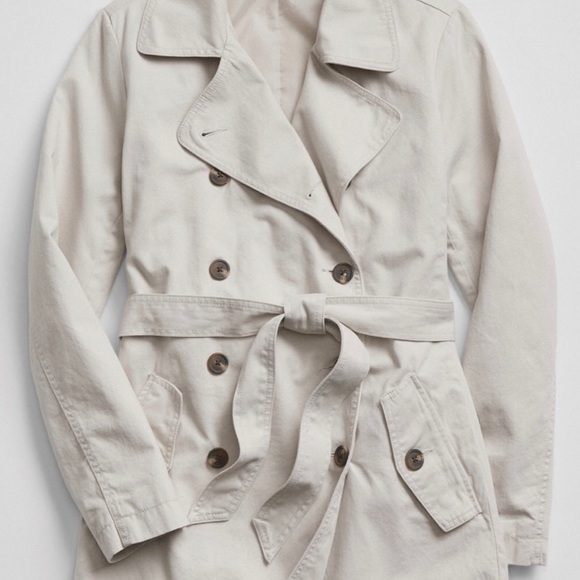 Gap Classic Trench Coat in Twill - Picture 7 of 7